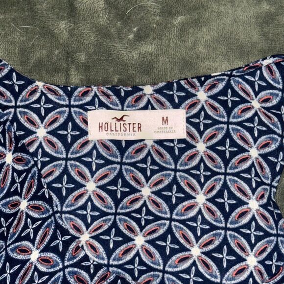 Hollister Boho Tank Top Women's M Multicolor Floral Round Neck Sleeveless - Picture 4 of 7